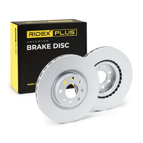 2x RIDEX PLUS 82B0392P Bremsscheiben Vorne für OPEL INSIGNIA Caravan 284mm - Bild 3 von 10