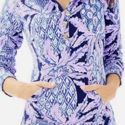 Lily Pulitzer Luxletic Captain Popover  Size M