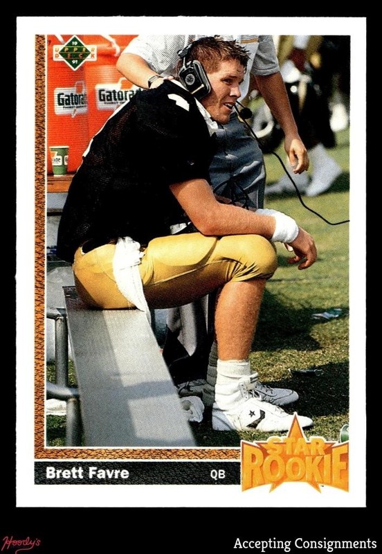 1991 Upper Deck #13 Brett Favre RC Rookie ATLANTA FALCONS