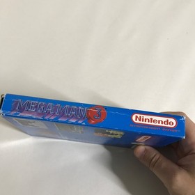 Mega Man 3 NES Nintendo Game Complete In Box With Instruction Manual Rare Game