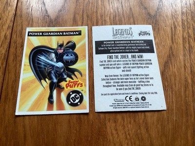 Sugar Puffs - Legends of Batman No 4 Power Guardian Batman in sehr gutem Zustand