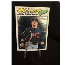 Topps Heritage Chrome 2026 #180 Adley Rutschman Baltimore Orioles Baseball Card