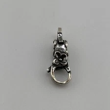 Trollbeads Exhale Clasp Lock, Sterling Silver -New