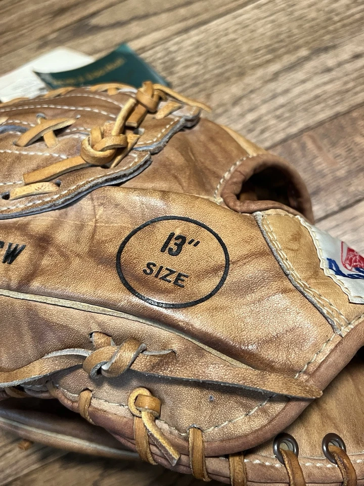 Vintage Nokona Baseball Glove AMG500-CW Left Hand Thrower Softball Baseball 13” - Image 3 of 4