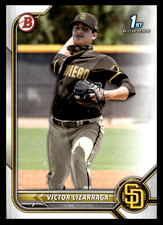 2022 Topps Bowman Victor Lizarraga #BP-127 San Diego Padres Prospects Baseball