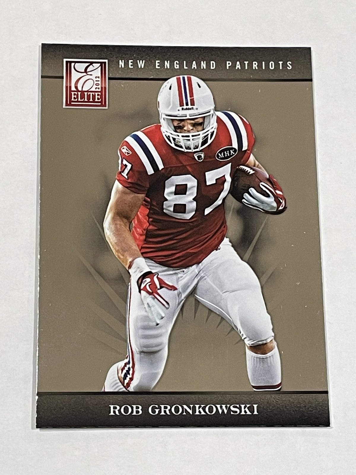 2012 Panini Elite Football #59 - Rob Gronkowski - New England Patriots