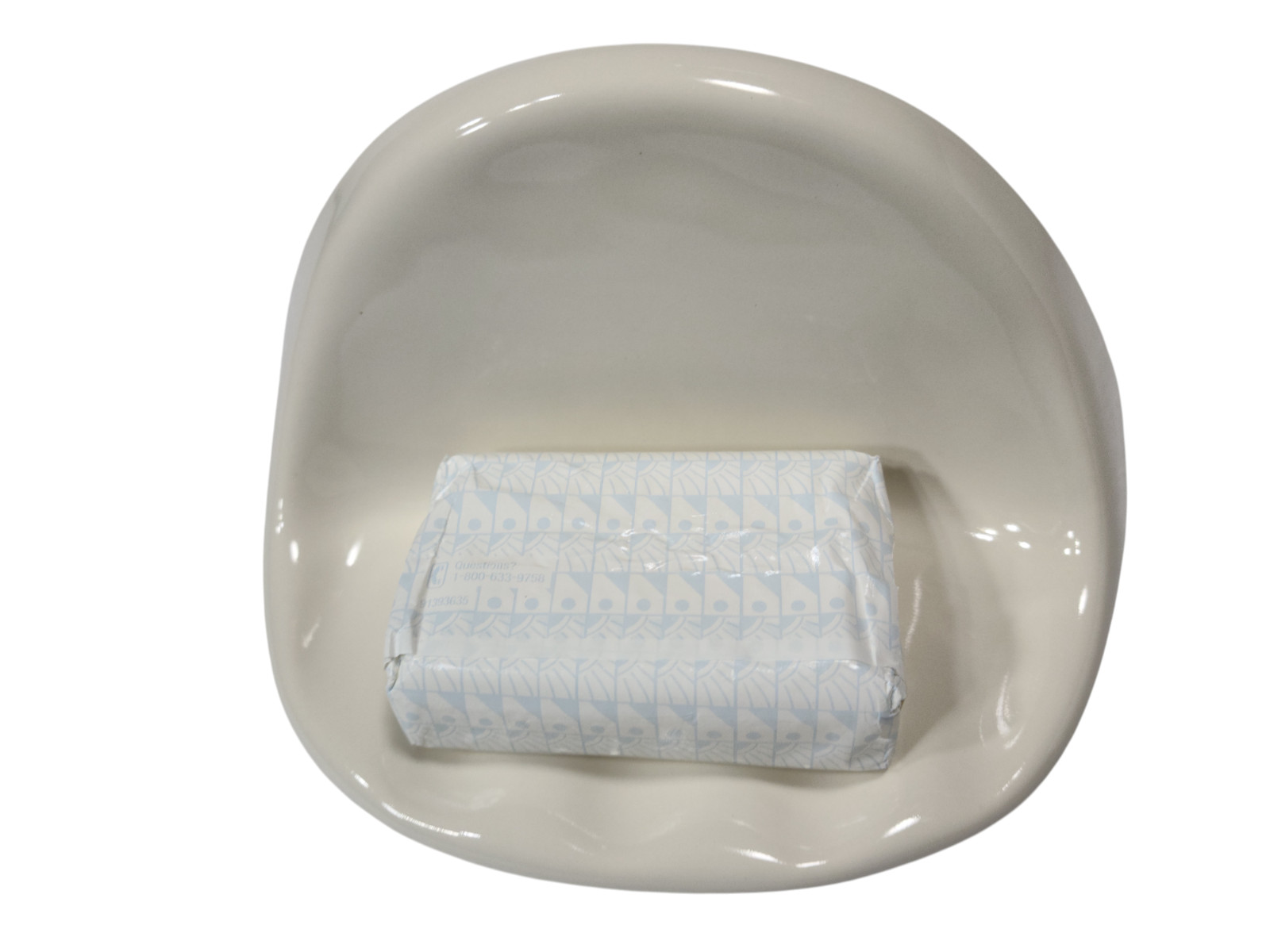 Beige Almond Bone Ceramic Soap Dish Holder Shower Tray Vintage Classic Color 006