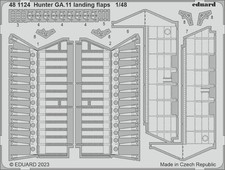 EDU-481124 Eduard 1/48 Aircraft- Hunter GA11 Landing Flaps for ARX
