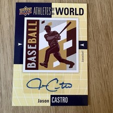 2011 Upper Deck World of Sports #AW-JC Jason Castro Auto