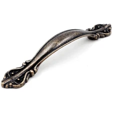 5 Pack 2.5 Inch Antique Bronze Cabinet Pulls 64mm Hole Center PW8803AQ64