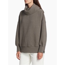 Varley Milton Women's Cowlneck Sweater Size Small Deep Charcoal