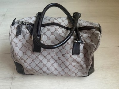 LAUREN Ralph Lauren Monogram Duffle Travel Bag Overnight