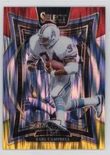 2024 Panini Select Concourse Red & Yellow Shock Prizm Kimani Vidal #15 0o2b