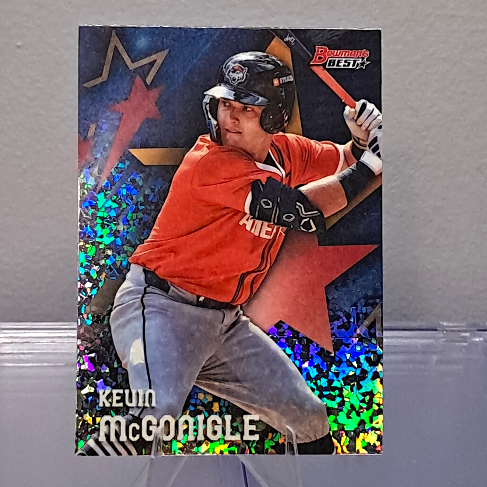 Topps 2025 Bowman's Best Futures Game Kevin McGonigle Mini-Diamond RC FG-18