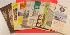 Lot Vtg Michigan Brochures, Pamphlets Detroit Mackinac Star Line Leelanau Iosco
