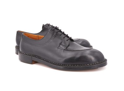WORN 5x | $2580 JM WESTON HUNT DERBY 12 E 13 677 NORWEGIAN BLACK