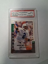 TIM COUCH 1999 COLLECTOR'S EDGE SUPREME #TC PSA 9 MINT CARD DRAFT 1st Pick
