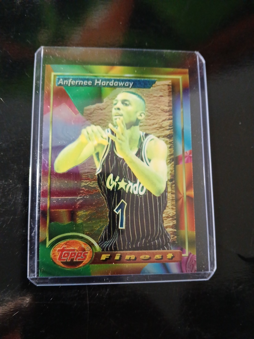 1993-94 Topps Finest - Anfernee Hardaway #189 Refractor (RC)