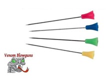 100 .40 Cal Venom Blowguns Target Darts with Heavy Duty Cones