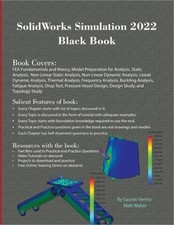 SolidWorks Simulation 2022 Black Book Paperback or Softback 