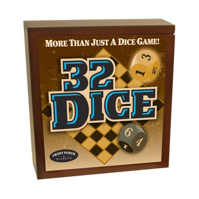 New - Front Porch Classics 32 Dice - Ages 8+ | 2 players