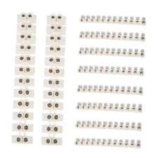 pcs Terminal Block Set 12-Position Dual Row Terminal Strip Screw Terminal 10