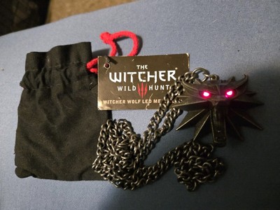 The Witcher 3: Wild Hunt - Collector's Edition - Wolf Medallion LED Red Eyes