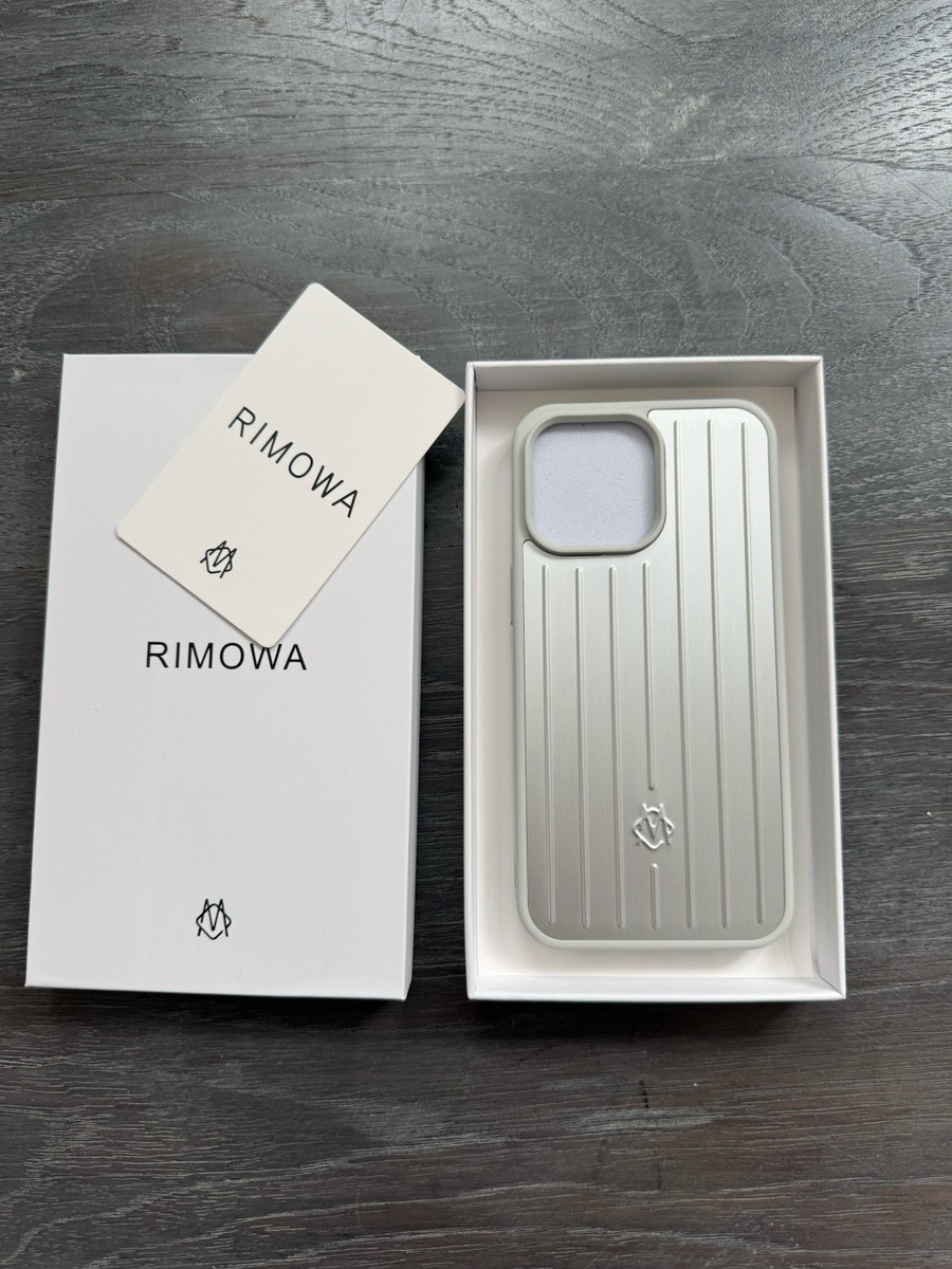 リモワ アルミニウムiPhone15プロマックスケース Rimowa iphone case compatible for iPhone 15 ProMax ⭐️U.S SELLER