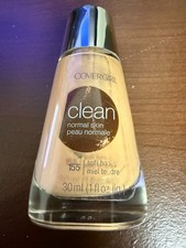 NEW CoverGirl Clean Liquid Make Up Foundation- 155 Soft Honey