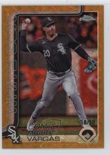 2025 Topps Chrome Logofractor Edition Gold Refractor 18/50 Miguel Vargas 1t9e