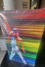 Freddie Mercury In Color On Canvas By Artist  Daniel Janda 28"&times;42"