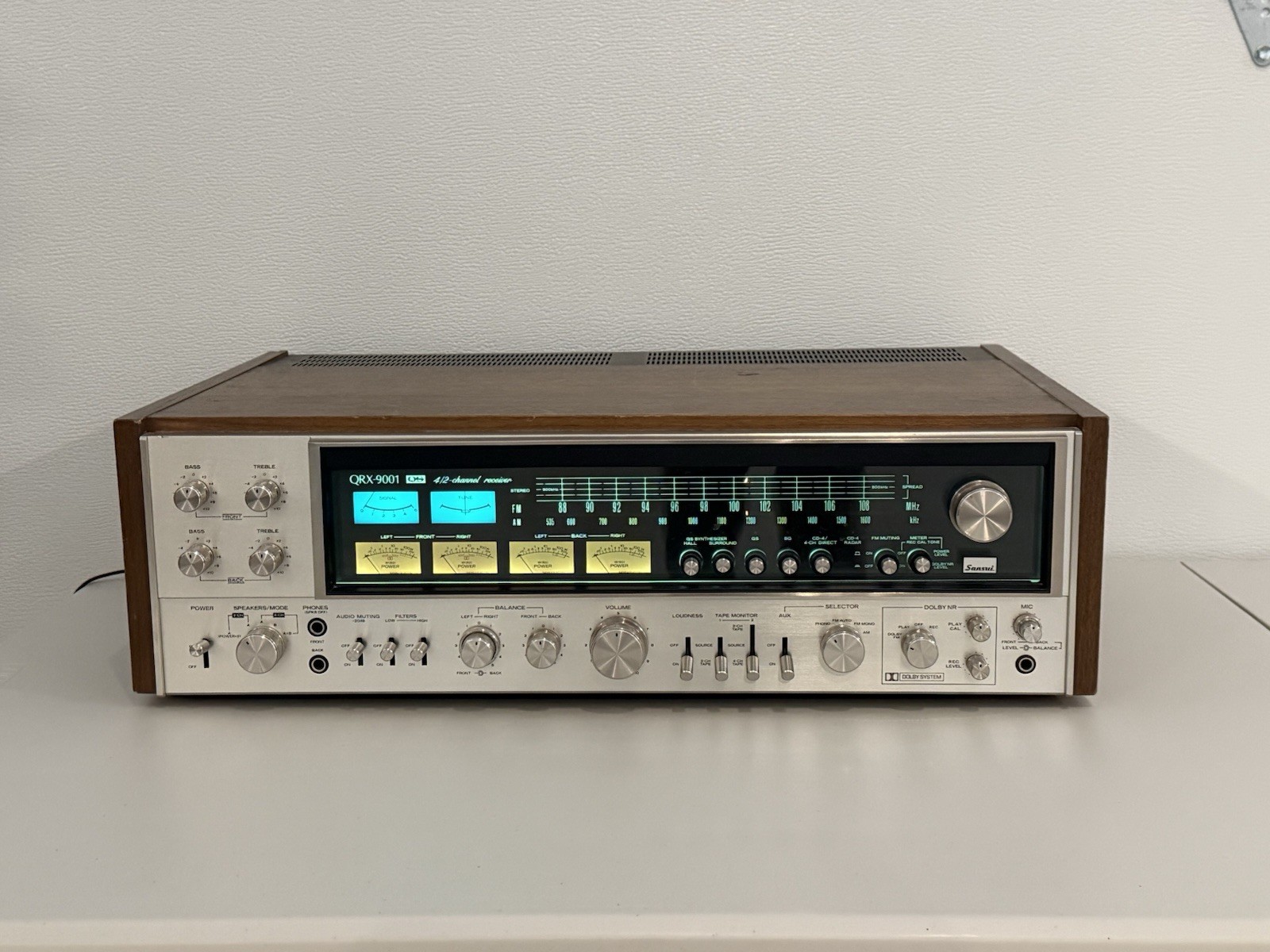 Sansui QRX 9001 vintage audio equipment - eBay listing photo 1