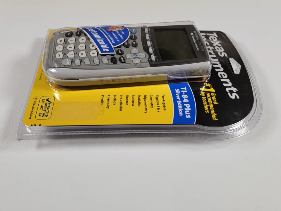 NEW Texas Instruments TI-84 Plus Silver Edition Graphing Calculator SEALED - Image 3 of 4