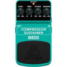 Behringer CS400 Compressor/Sustainer Guitar Effects Pedal