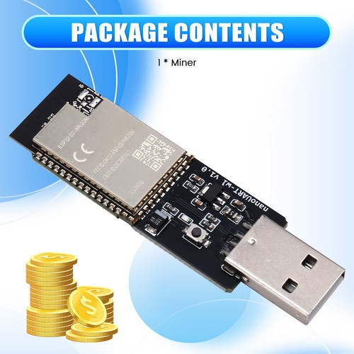 USB Miner Lotterie Miner 40-50KH/S Bitcoin Miner Asic Mining Low Miner6134 - Bild 4 von 7