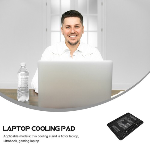Tragbar LED USB-betrieben Computerständer Mehrzweck-Notebook-PC-Halter - Bild 12 von 12