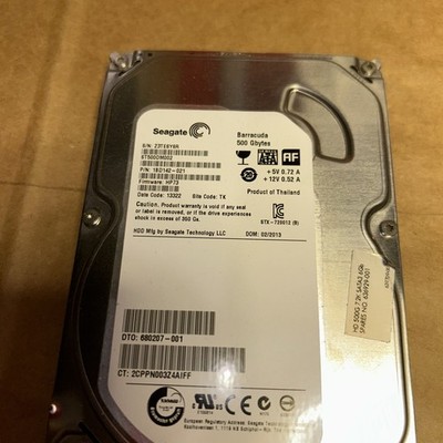       HDD Hard Drive SATA Desktop 3.5'' Seagate ST500DM002 500GB
