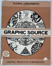 Graphic Source Clip Art: Floral Ornaments GS-313, 1986 Trade Paperback