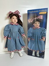 Porzellanpuppe Künstlerpuppe Sammlerpuppe Frederike Handarbeit