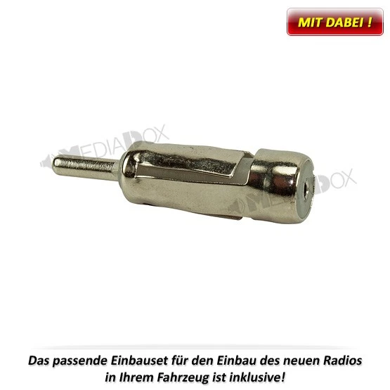 JVC 2-DIN KW-M565DBT Auto Radioset für NISSAN Primastar - 2002-2013 - Bild 3 von 4