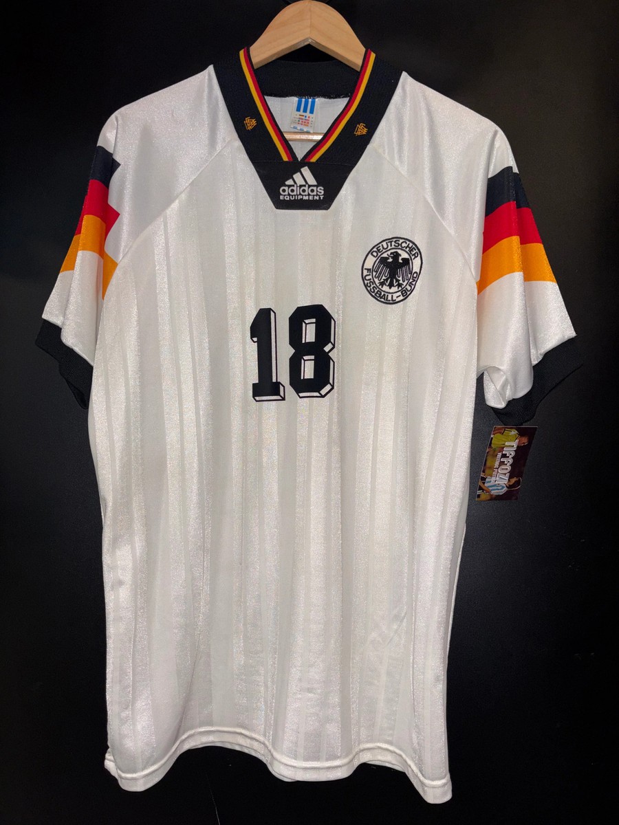 GERMANY KLINSMANN 1992-1993 ORIGINAL JERSEY Size M | eBay