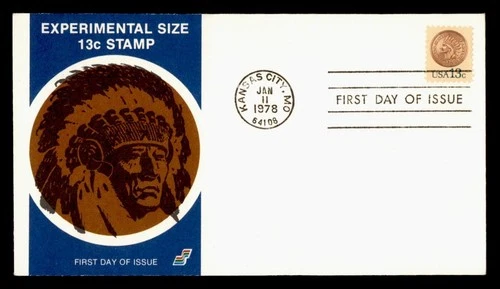 DR WHO 1978 FDC INDIAN HEAD PENNY SPECTRUM CACHET M75225