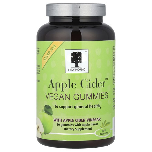 Apple Cider™ Vegan Gummies, Apple, 60 Gummies (200 mg per Gummy)