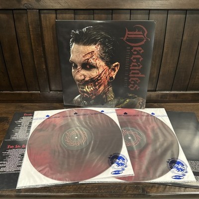 Motionless In White - Decades - 2LP Album Black Ruby Tan Galaxy ERROR PRESSING