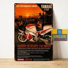 Vintage Yamaha FZR1000 EXUP Metal Tin Sign Retro Sportbike Poster 20x30cm