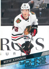2020-21 Upper Deck Extended Series Young Guns Reese Johnson #725