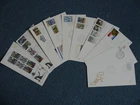 Netherlands - 10 First Day Covers/FDC Mi-No. 1133-Bl20 JG 1979 almost complete M € 14.60