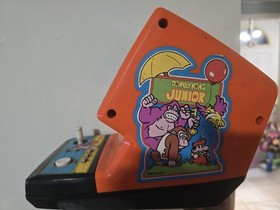 Working Coleco Donkey Kong Junior Handheld Electronic Tabletop Game 1982