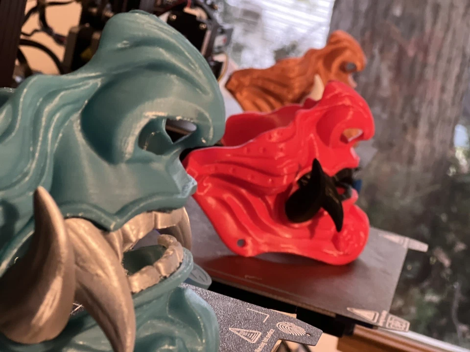 Samurai Half Mask - Image 3 of 4