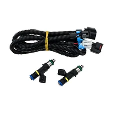2X Fuel Injectors Kit For Wiring Harness For 2011-2017 Polaris Ranger 800
